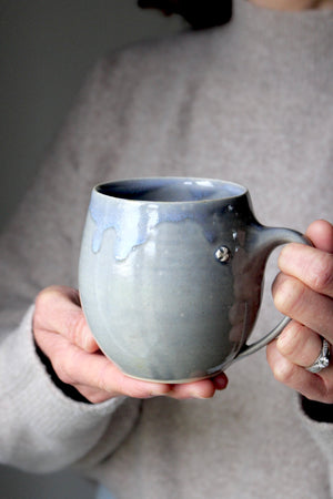 Pale Blue/Grey Mug: Three