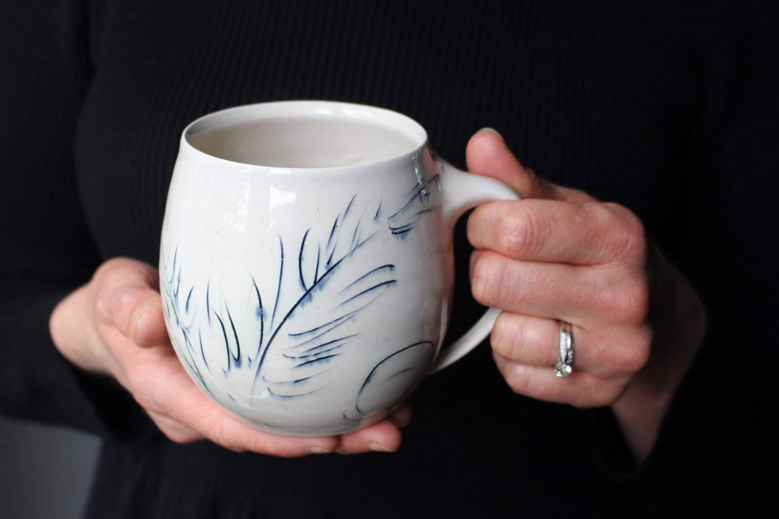 Slightly Flawed Botanical Mug: Three