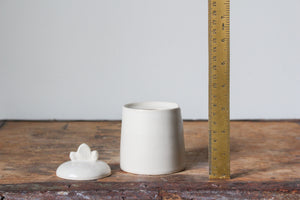 Sugar Bowl with Lid and Spoon