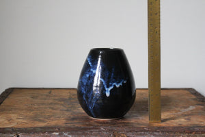Vase in Indigo: Three