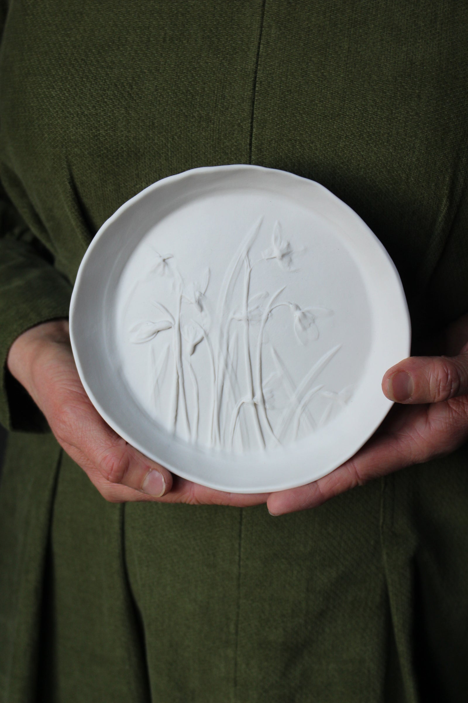 Herbarium: Botanicals in Porcelain White: Ten