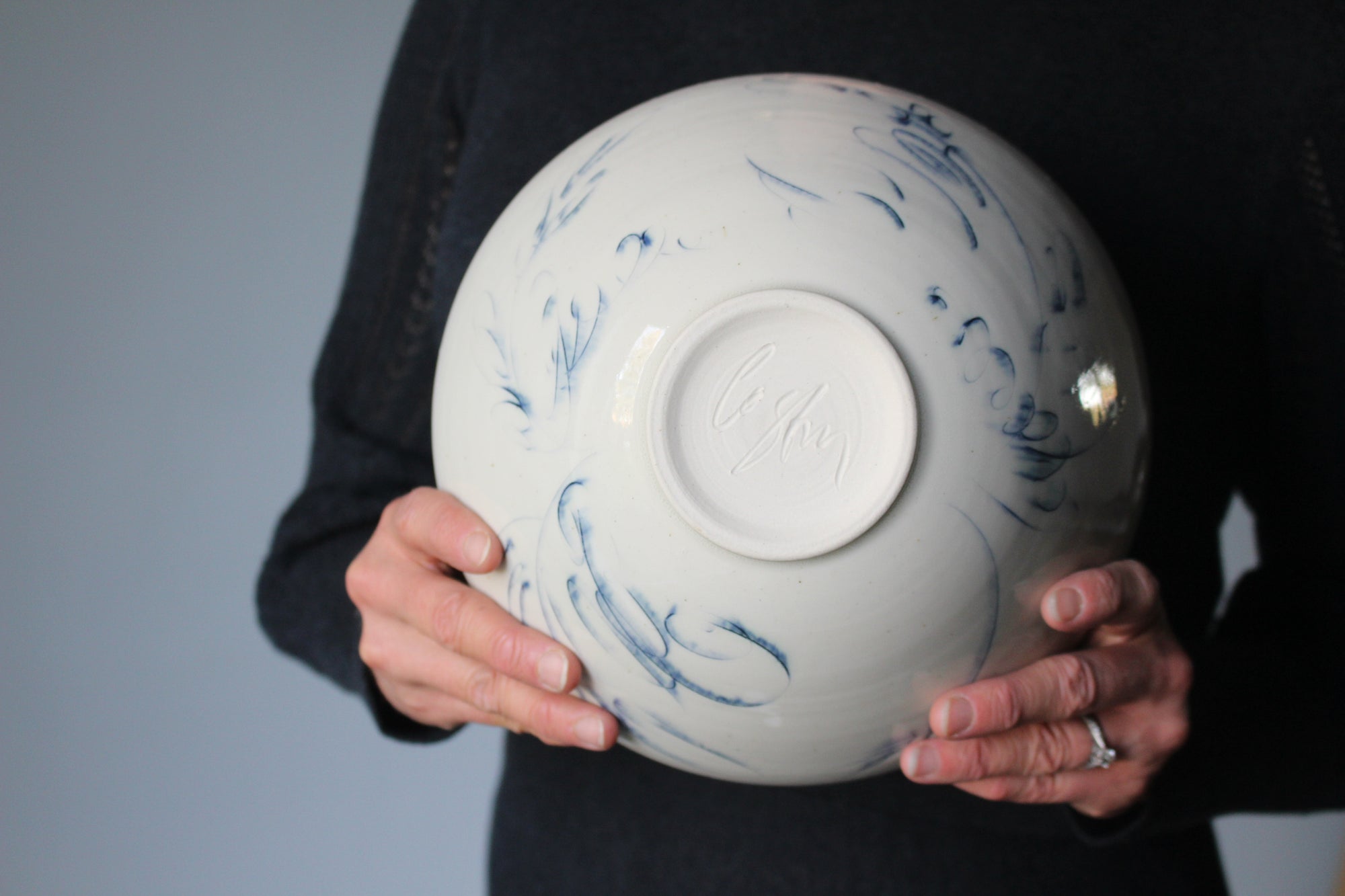 Botanical Serving Bowl: Three