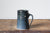 Straight-Sided Mug in Metallic Blue/Black: Four