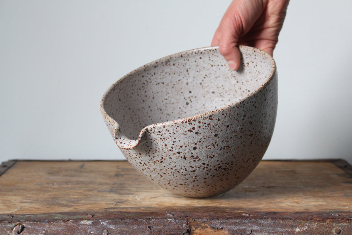Mixing Bowl in Speckled Lustre