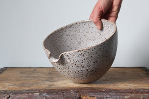 Mixing Bowl in Speckled Lustre