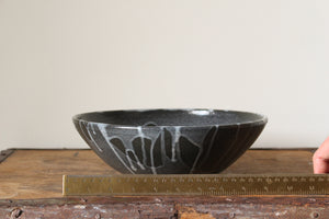 Black and White Serving Bowl: One