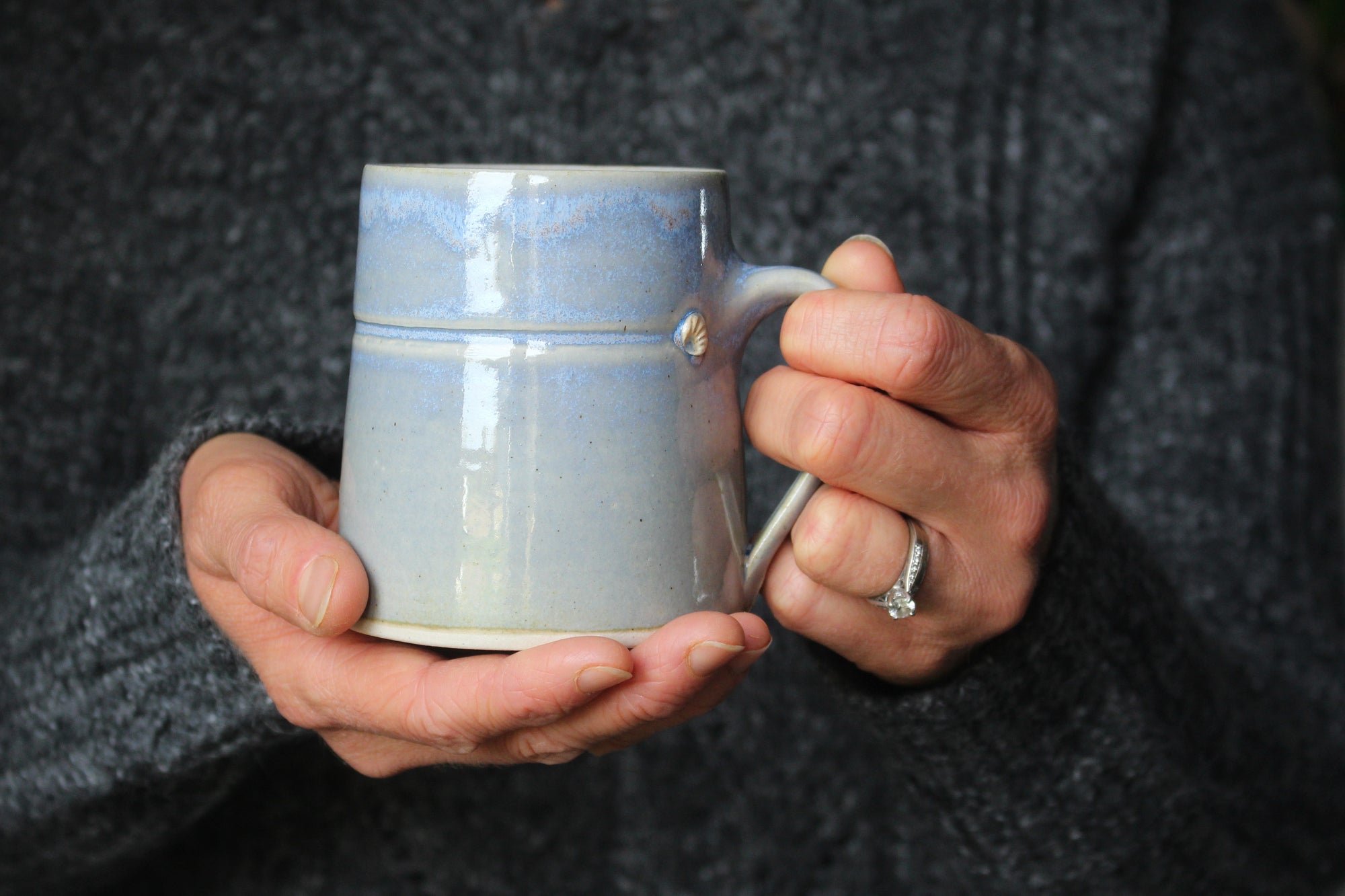 Pale Blue Mug: Fourteen