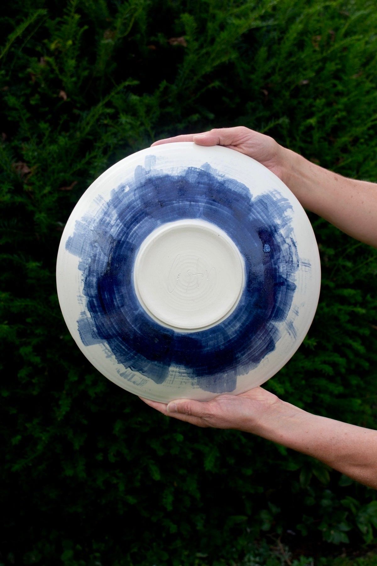 Large Watercolour Serving Bowl: Three