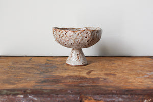 Small Handbuilt Pedestal Dish