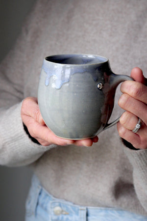 Pale Blue/Grey Mug: Three