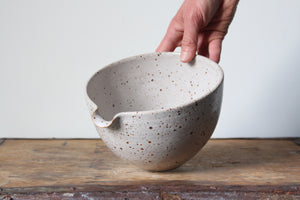Mixing Bowl in Speckled Lustre