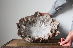 Anthos Bowl in Speckled White: Two