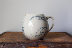 Round Botanical Jug