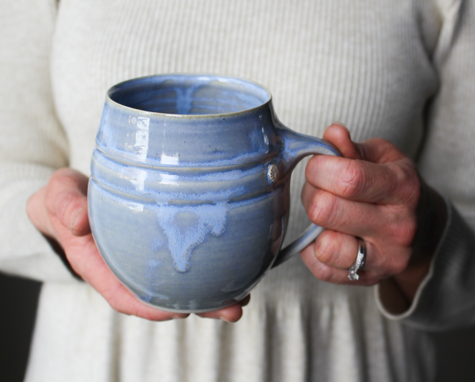 Mug in Blue: Fifteen