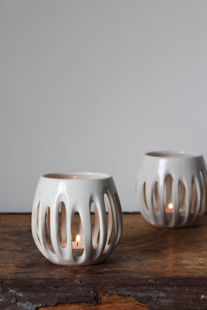 Luminaire in Warm White: Candle Holder