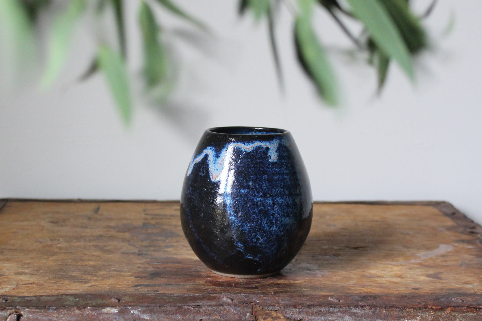 Vase in Indigo: Twelve