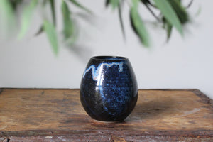 Vase in Indigo: Twelve