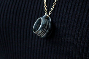 Slightly Flawed Mug Necklace: Seven
