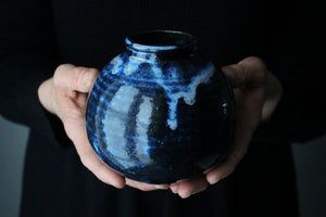 Vase in Indigo: Seven