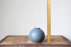 Matte Blue Bud Vase