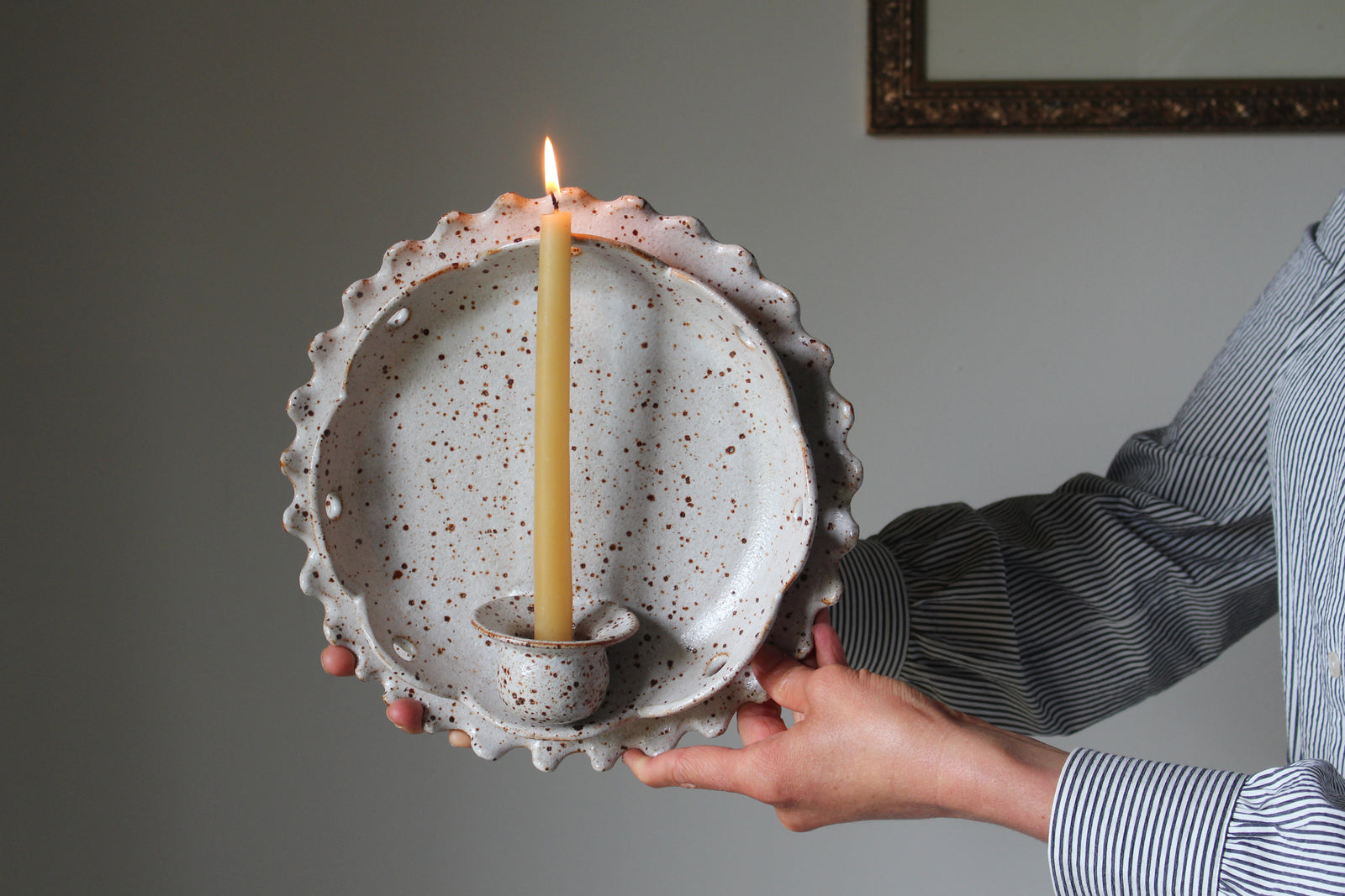 Wall Sconce Candle Holder: Two