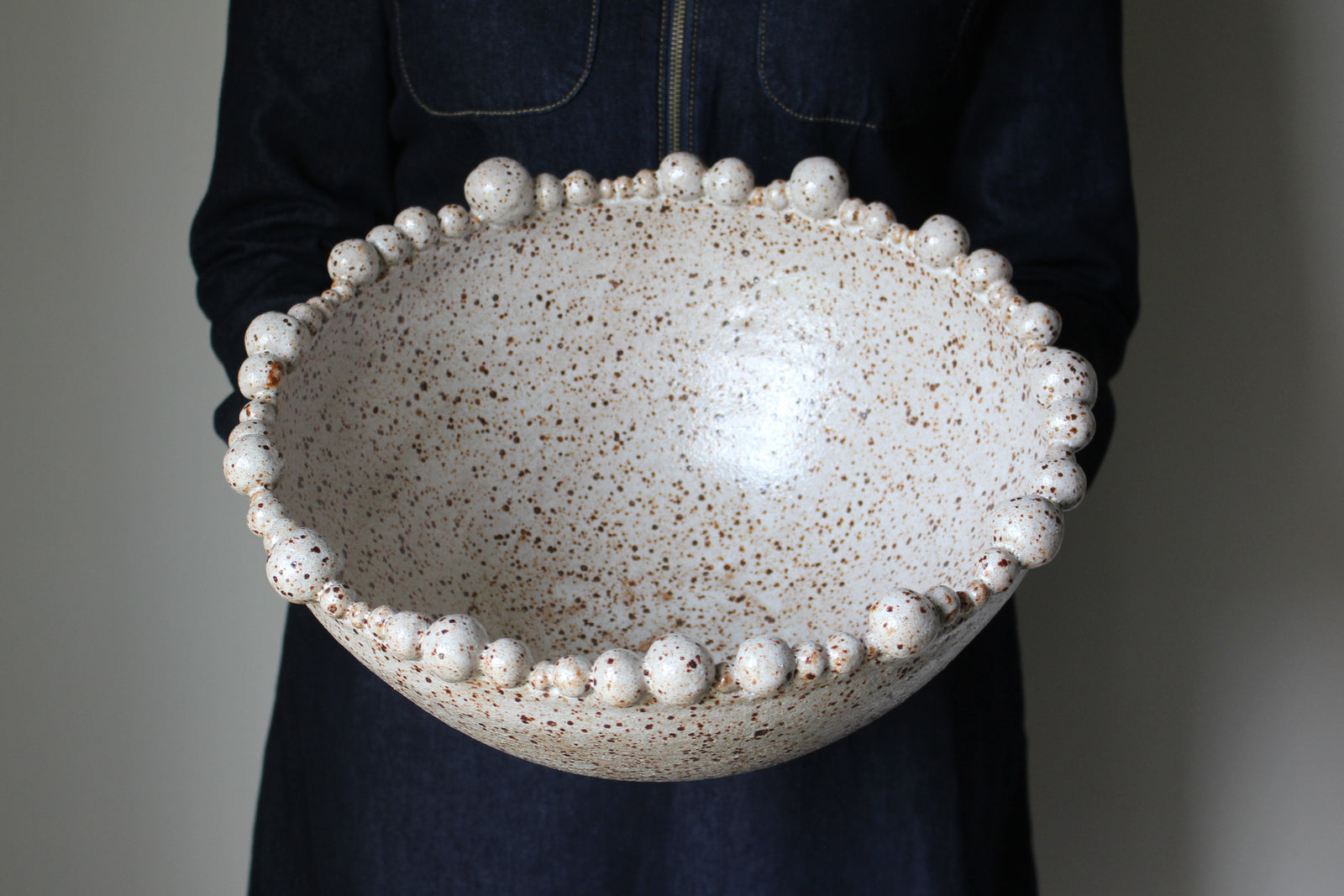 Large String of Pearls Bowl