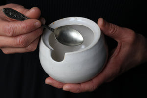 Sugar Bowl in White