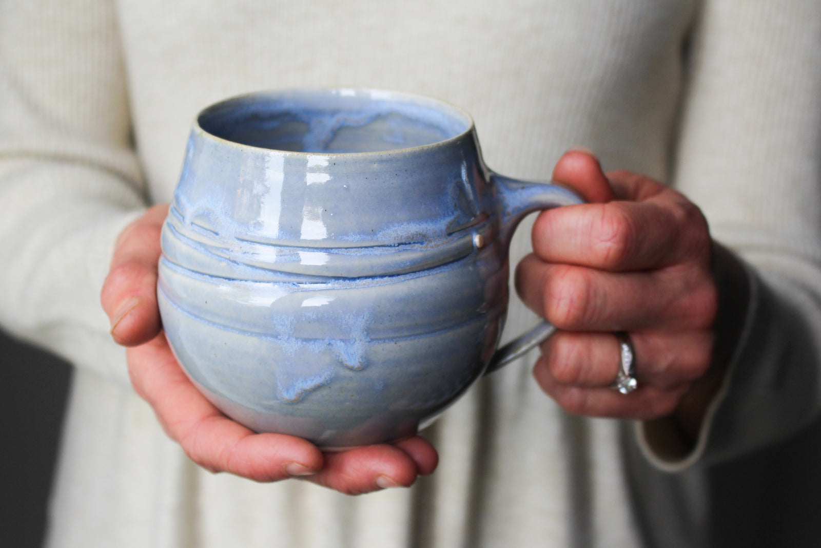 Mug in Blue: Twenty Six