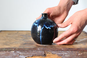 Bud Vase in Indigo: One