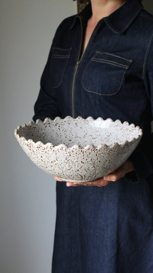 Scalloped-Edge Bowl