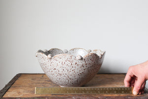 Scalloped-Edge Bowl: Three