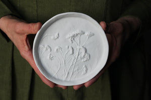 Herbarium: Botanicals in Porcelain White: Seven