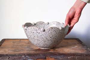 Scalloped-Edge Bowl: Three