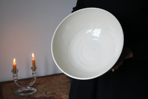 Very Slightly Flawed Large Botanical Serving Bowl: Eight