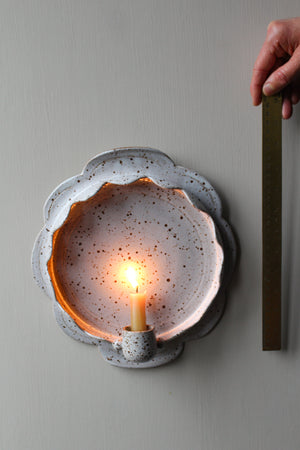 Wall Sconce Candle Holder: One