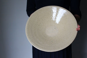 Extra Large Textured Serving Bowl: Slightly Flawed