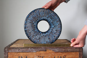 Trivet in Indigo: Two