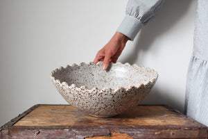 Scalloped-Edge Bowl