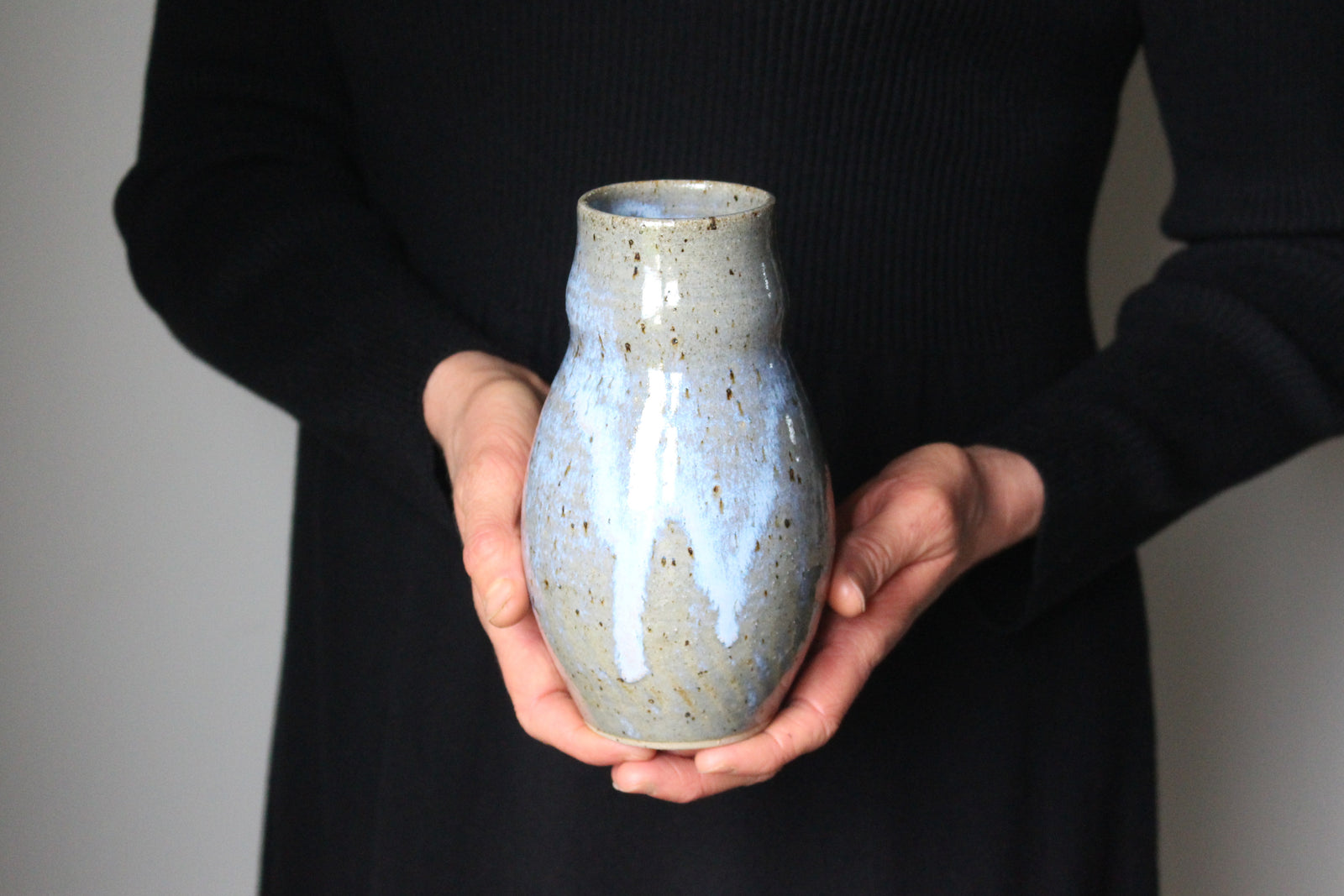 Vase in Rustic Blue: One
