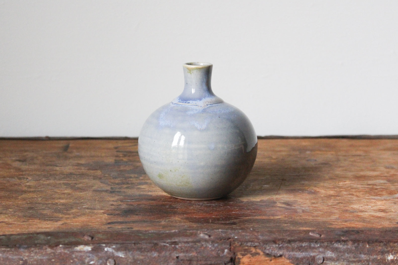 Pale Blue Bud Vase