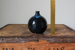 Bud Vase in Indigo: Two
