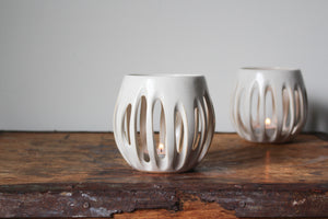 Luminaire in Warm White: Candle Holder
