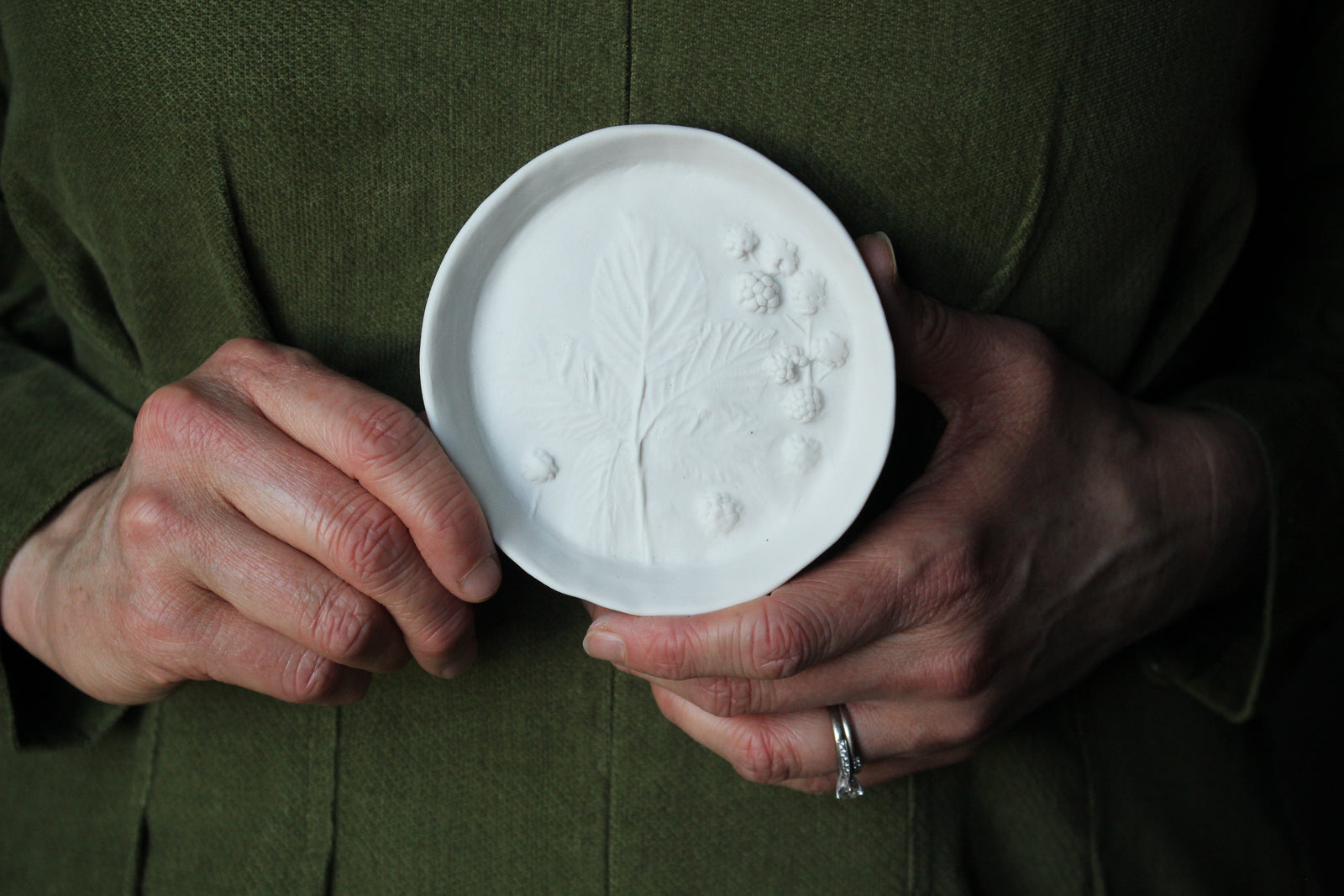 Herbarium: Botanicals in Porcelain White: Twenty