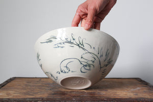 Botanical Serving Bowl: Three