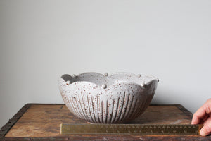 Scalloped-Edge Bowl: One