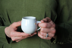 Slightly Flawed Espresso Mug White