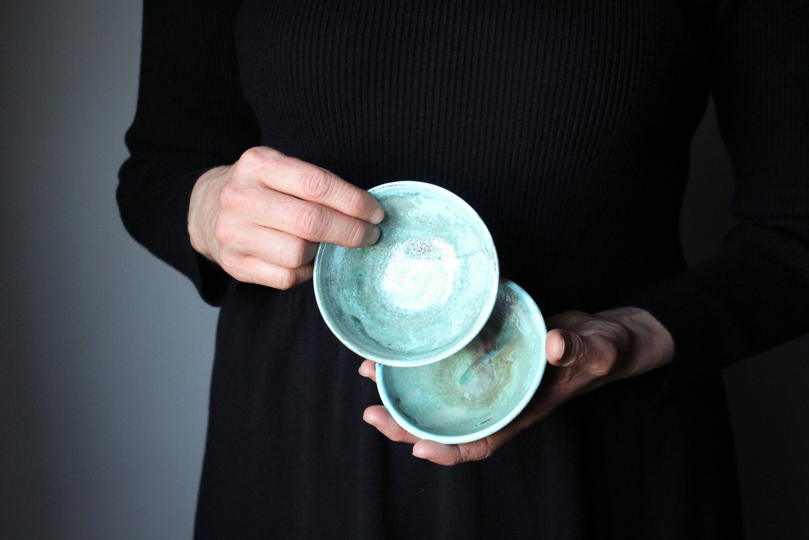 Raku-Fired Jewellery Bowl/Ring Dish: One