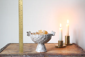 Handbuilt Pedestal Dish: One