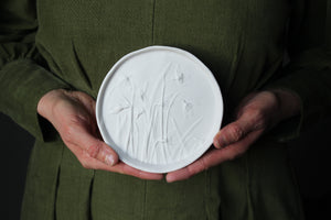 Herbarium: Botanicals in Porcelain White: Ten