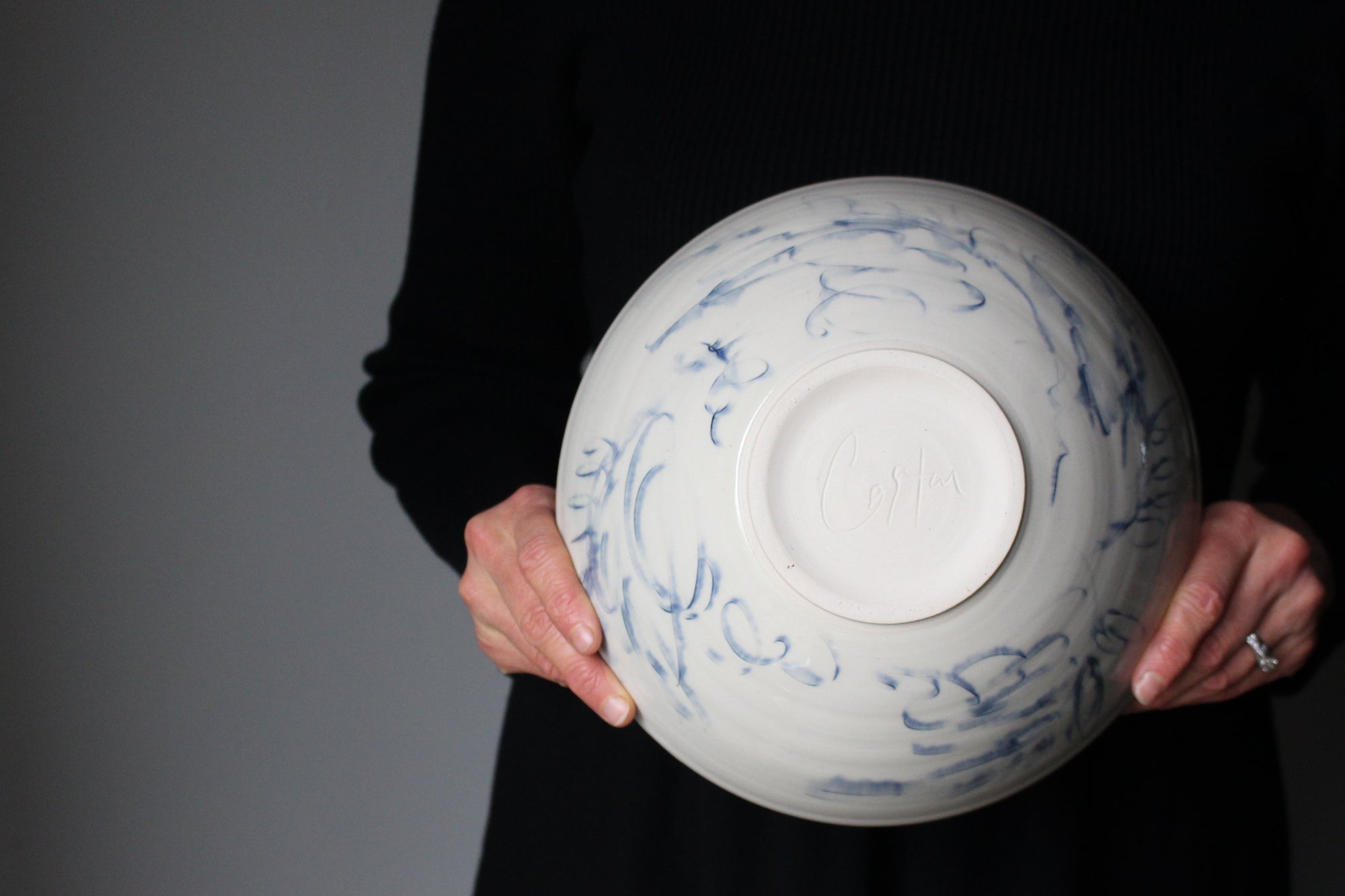 Botanical Serving Bowl: Three